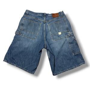 Vintage Y2K Polo Jeans Co Ralph Lauren Canton Carpenter Denim Jean Jorts Sz 36